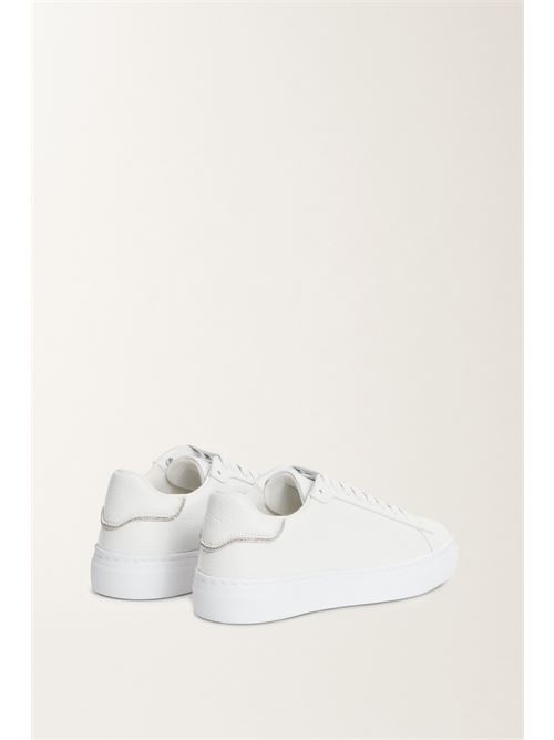 LEATHER SNEAKERS FABIANA FILIPPI | ASD265A93921 BIANCO OTTICO